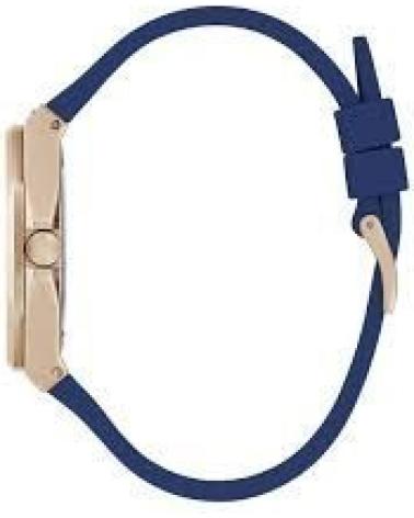 RELÓGIO DE PULSO GUESS GW0694L4 AZUL COM DETALHES OURO ROSA AZUL