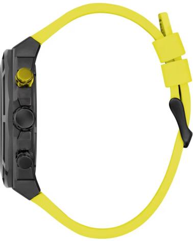 RELÓGIO GUESS GW0713G2 CRONÓGRAFO PRETO COM DETALHES AMARELOS NEGRO