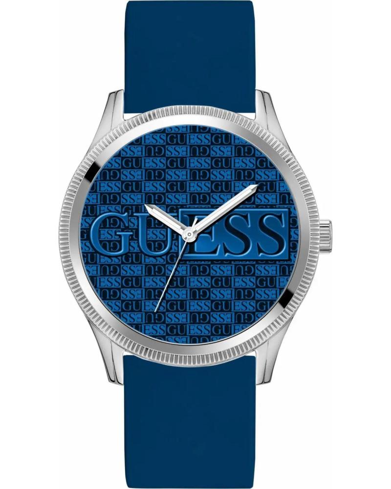 OROLOGIO UOMO GUESS GW0726G1 BLU CON CINTURINO IN SILICONE AZUL