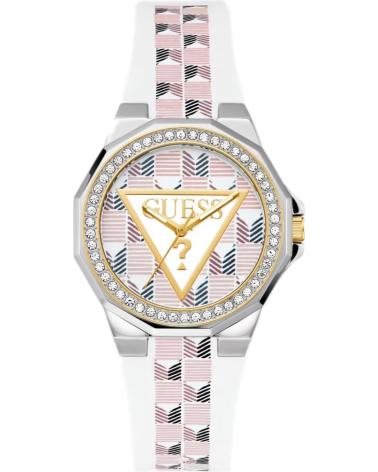 RELÓGIO GUESS GW0834L1 BRANCO COM BRILHO BLANCO