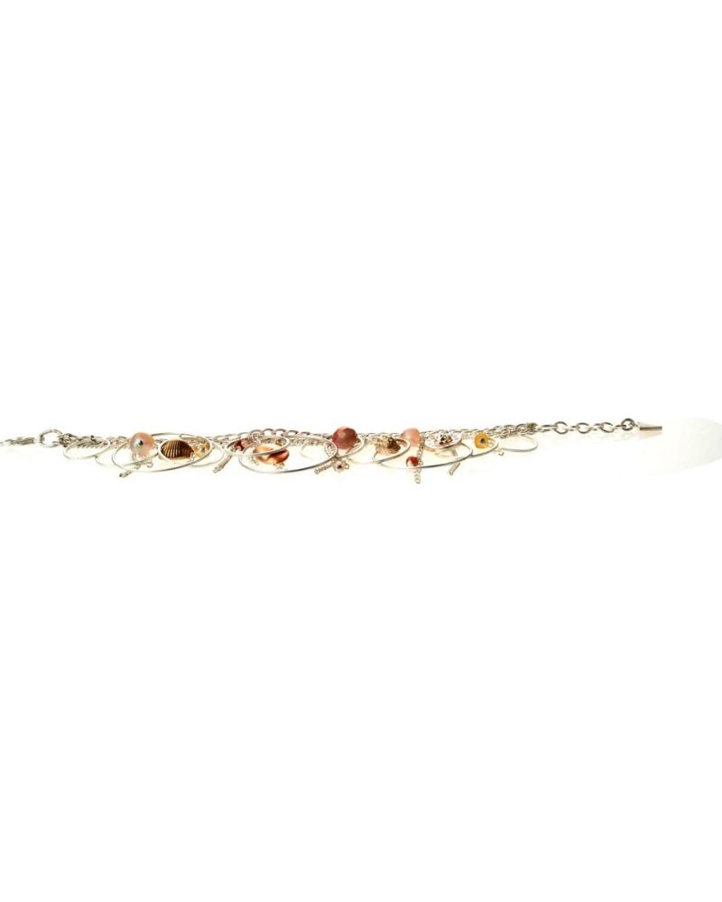 GUESS UFB40902 LINK BRACELET WITH CHARMS