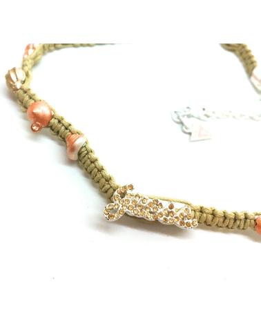 GUESS UFN40906 BRACELET WITH CORD AND BEAD DETAILS