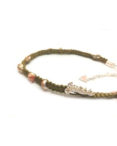 GUESS UFN40907 BRACELET WITH CORD AND BEAD DETAILS