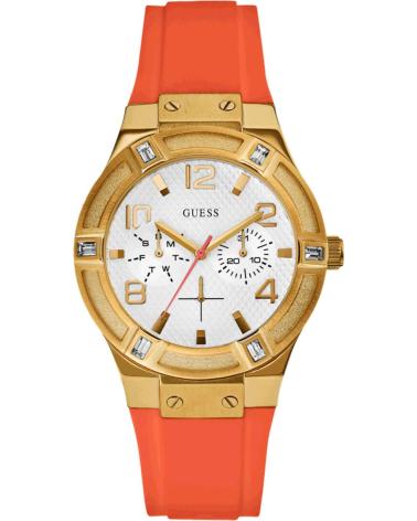 OROLOGIO GUESS W0564L2 CON CINTURINO ARANCIONE E CASSA DORATA NARANJA