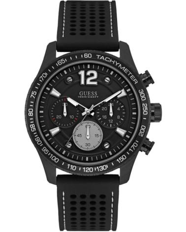 OROLOGIO GUESS W0971G1 NERO DA UOMO NEGRO