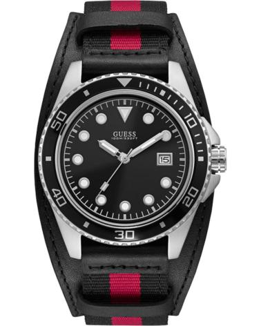 OROLOGIO GUESS W1051G1 NERO CON DETTAGLI ROSA NEGRO ROSA