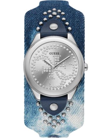 OROLOGIO GUESS W1141L1 CON CINTURINO IN DENIM STILE WESTERN VAQUERO