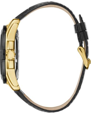 RELOJ GUESS W1308G2 NEGRO CON ESFERA ESQUELETO Y CORREA DE PIEL NEGRO
