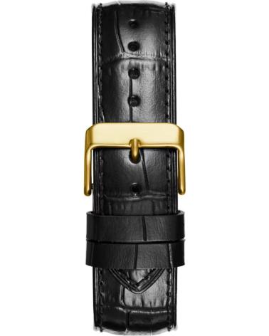 RELOJ GUESS W1308G2 NEGRO CON ESFERA ESQUELETO Y CORREA DE PIEL NEGRO