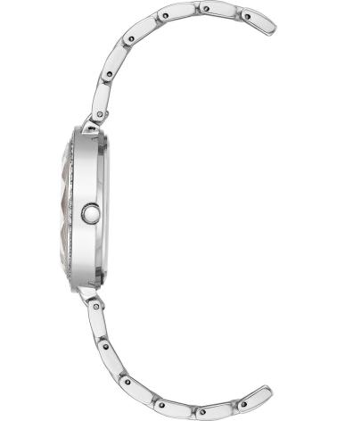 RELÓGIO JUICY COUTURE JC1209BLSV PRATEADO, BISEL DE CRISTAIS E MOSTRADOR DEGRADÊ PLATEADO