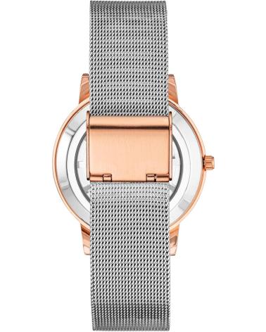JUICY COUTURE JC1217WTRT UHR MIT ROSÉGOLD GEHÄUSE UND SILBERNEM MILANAISE-ARMBAND PLATEADO