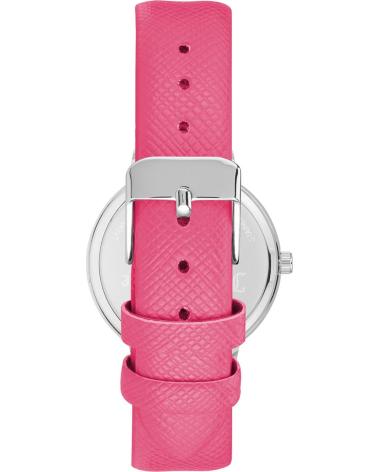 JUICY COUTURE UHR JC1235SVHP ROSA MIT HERZ-ZIFFERBLATT UND LEDERARMBAND ROSA