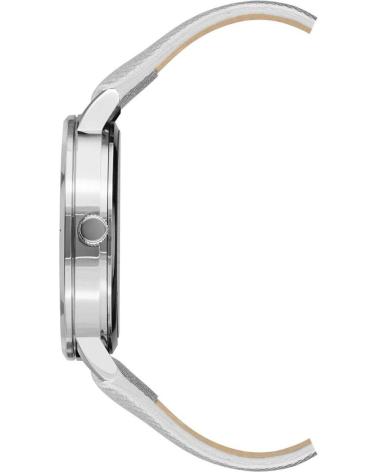 JUICY COUTURE UHR JC1235SVSI SILBER MIT HERZ-ZIFFERBLATT UND LEDERARMBAND PLATEADO
