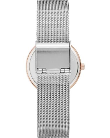 JUICY COUTURE JC1241SVRT TWO-TONE SILVER AND ROSE GOLD WRISTWATCH WITH HEART DIAL PLATEADO