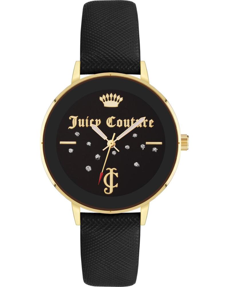 RELOJ JUICY COUTURE JC1264GPBK NEGRO CON DETALLES DORADOS NEGRO
