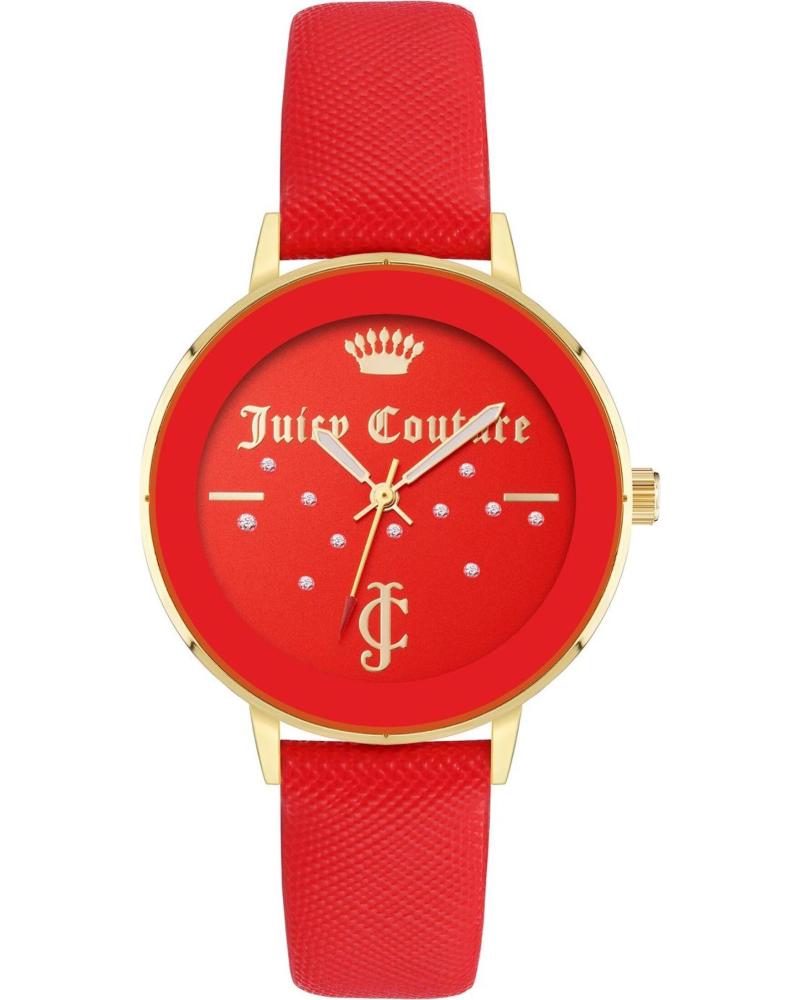 RELOJ JUICY COUTURE JC1264GPRD ROJO CON DETALLES DORADOS ROJO