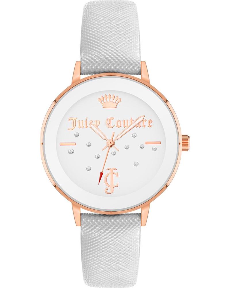 RELOJ JUICY COUTURE JC1264RGWT BLANCO, CAJA ORO ROSA BLANCO
