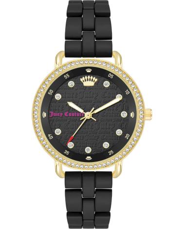 RELOJ JUICY COUTURE JC1310GPBK NEGRO Y DORADO CON CRISTALES NEGRO