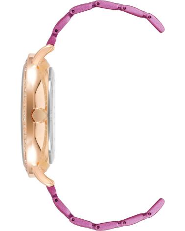RELOJ JUICY COUTURE JC1310RGHP ROSA METÁLICO CON BISEL DE CRISTALES ROSA