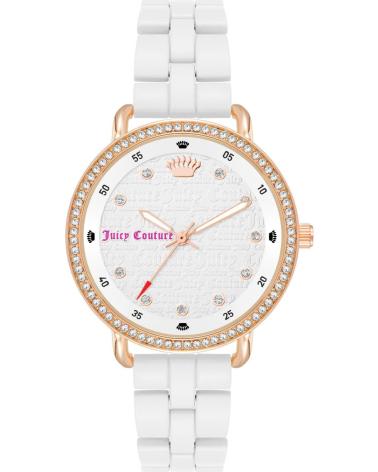 RELOJ JUICY COUTURE JC1310RGWT BLANCO CON BISEL DE CRISTALES BLANCO