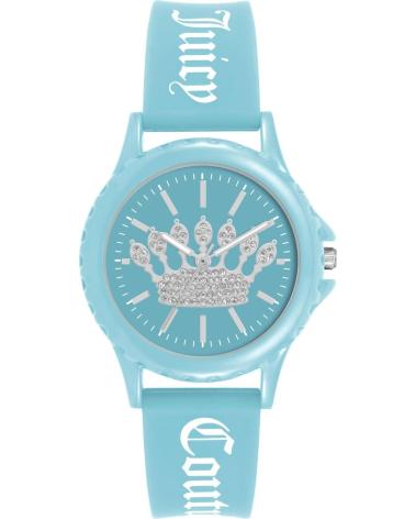 RELOJ JUICY COUTURE JC1325LBLB AZUL CON CORREA DE SILICONA AZUL