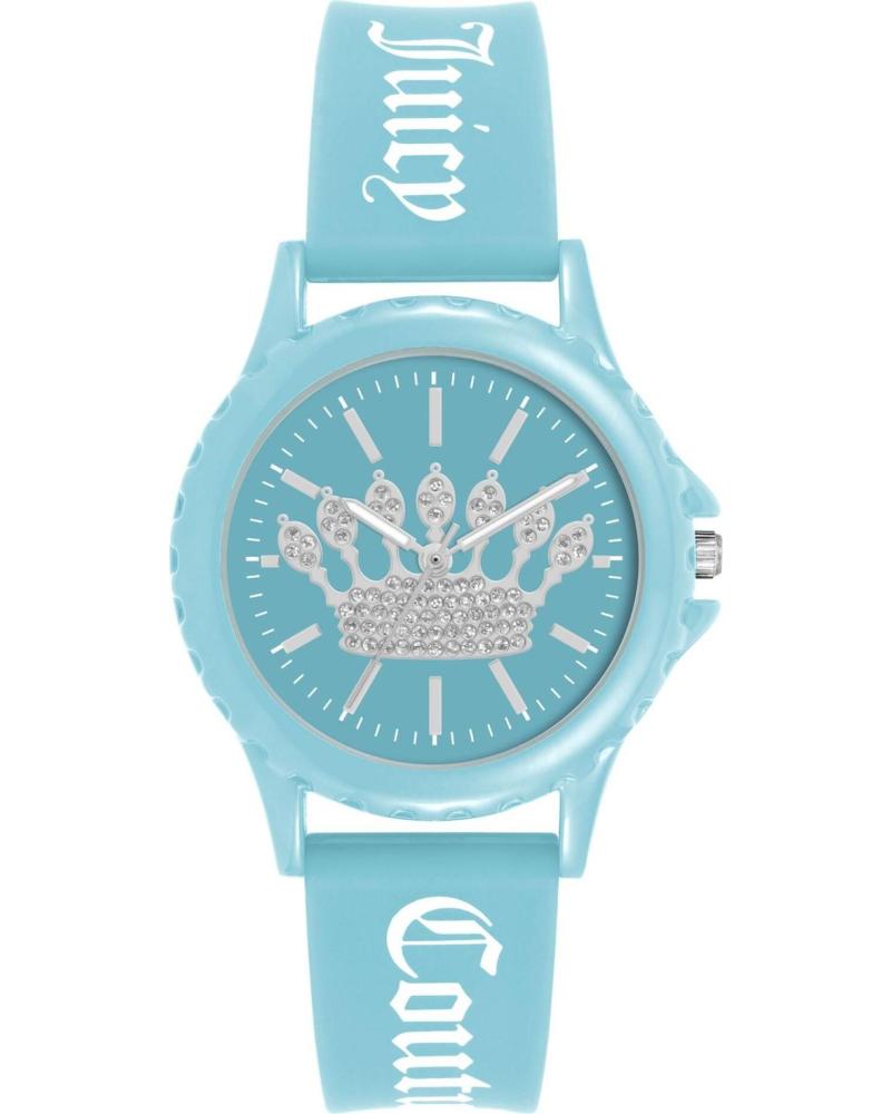 RELOJ JUICY COUTURE JC1325LBLB AZUL CON CORREA DE SILICONA AZUL