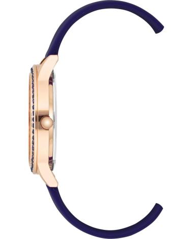 JUICY COUTURE JC1342RGNV BLUE WATCH WITH CRYSTAL BEZEL AND CROWN AZUL