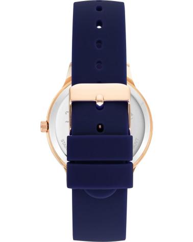 JUICY COUTURE JC1342RGNV BLUE WATCH WITH CRYSTAL BEZEL AND CROWN AZUL