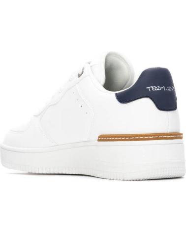 SAPATILHAS TEDDY SMITH 120308 BRANCAS BLANCO
