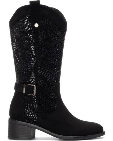 BOTTES XTI 144321 NOIRES AVEC MOTIF GRAVÉ NEGRO