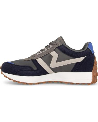 PAREDES FORTALENY TÊNIS CASUAL CINZA-AZUL GRIS AMARILLO GRIS AMARILLO