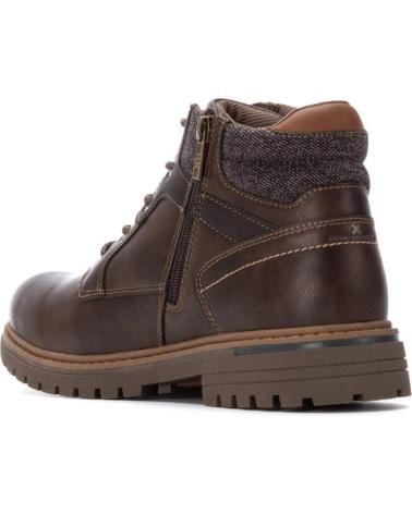 XTI MEN'S BOOTS 144564 BROWN WITH LACES MARRON