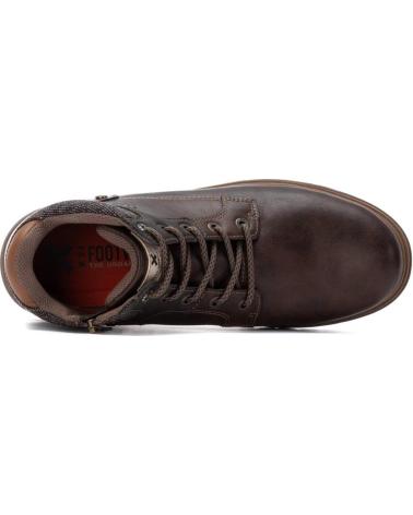 XTI MEN'S BOOTS 144564 BROWN WITH LACES MARRON