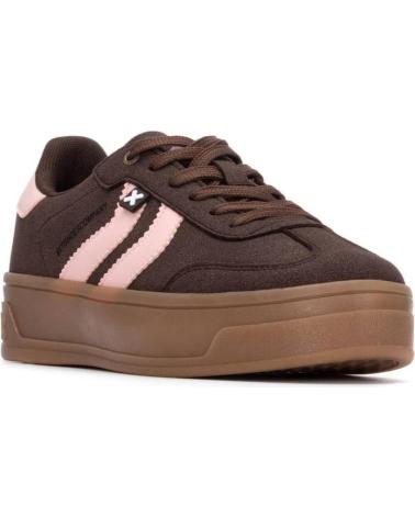 XTI WOMEN'S CASUAL SNEAKERS 144586 BROWN MARRON