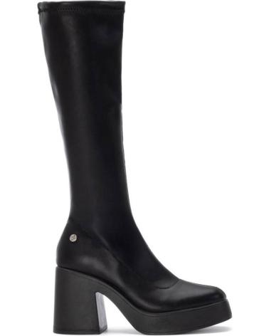 BOTTES HAUTES À PLATEFORME XTI 144707 NOIRES POUR FEMME NEGRO