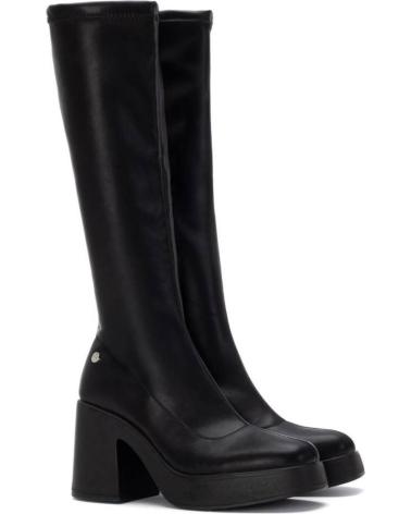 XTI 144707 BLACK HIGH PLATFORM BOOTS FOR WOMEN NEGRO