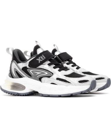 BASKETS CASUAL XTI 151364 NOIRES AVEC PLATEFORME NEGRO