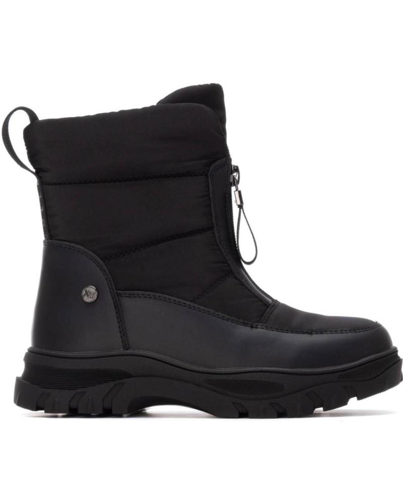 XTI STIEFEL 151383 SCHWARZ MIT FRONTREISSVERSCHLUSS NEGRO