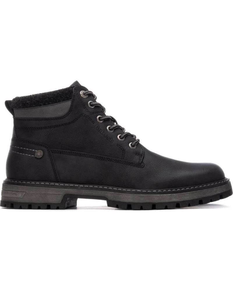 BOTAS DE HOMEM REFRESH 173217 PRETO NEGRO