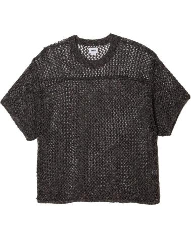 OBEY PREMIUM LARRY FOOTBALL SWEATER T-SHIRT NAVY MULTI