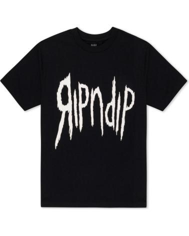 RIPNDIP INSANO TEE T-SHIRT NERA MULTICOLORE MULTICOLOR