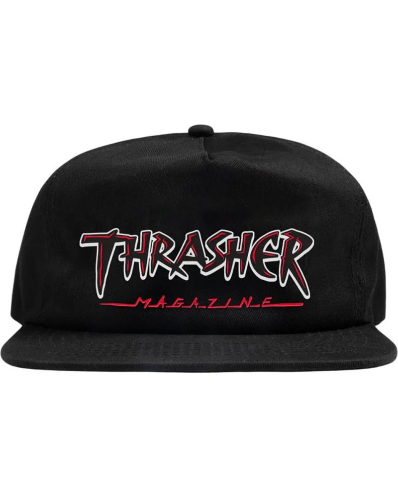 THRASHER GORRA SLASH SNAPBACK NEGRA MULTICOLOR MULTICOLOR