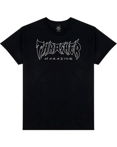 T-SHIRT THRASHER METAL PRETO MULTICOLOR MULTICOLOR