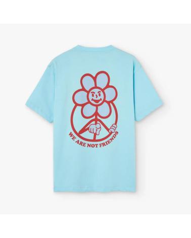 T-SHIRT WE ARE NOT FRIENDS BABY DAISY AZUL CLARO MULTICOLOR