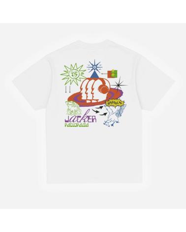T-SHIRT JACKER BRISTOL BRANCO MULTICOLORIDO MULTICOLOR