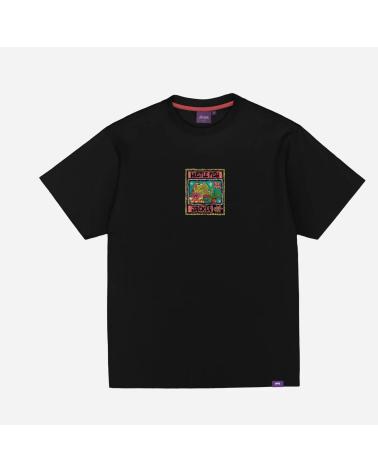 T-SHIRT JACKER CARPY BOB PRETO MULTICOLORIDO MULTICOLOR