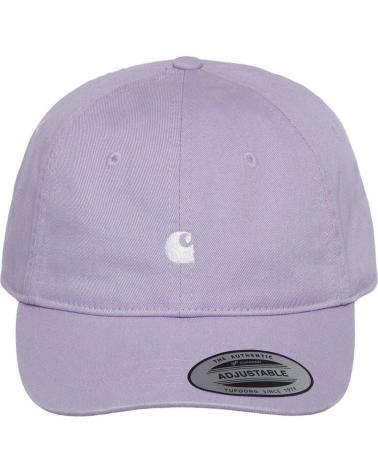 CAPPELLINO CARHARTT WIP MADISON LOGO CAP PINK FOG BIANCO MULTICOLOR