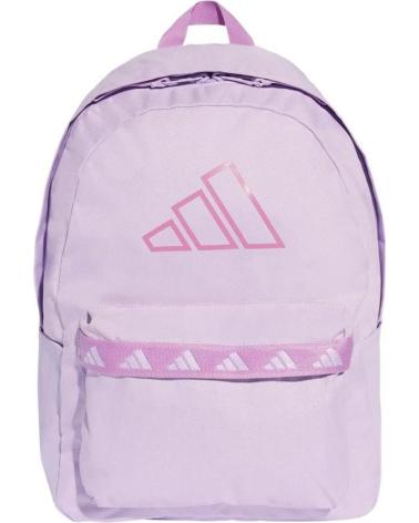 MOCHILA CLÁSSICA ADIDAS LAVANDA COM LOGO NAN