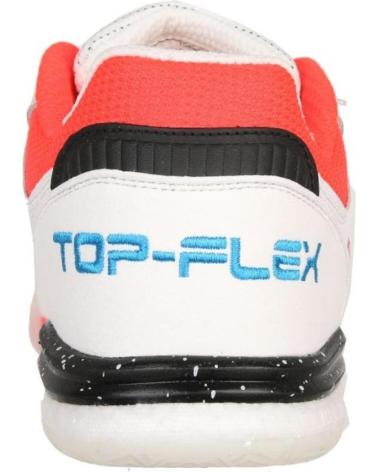 JOMA TOP FLEX REBOUND 2532 - FUTSAL SHOES WHITE ORANGE BLANCO-NARANJA