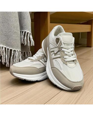 CALZADOMANIA ATHLETIC SNEAKERS WIDE SOLE NEW TAUPE TAUPE